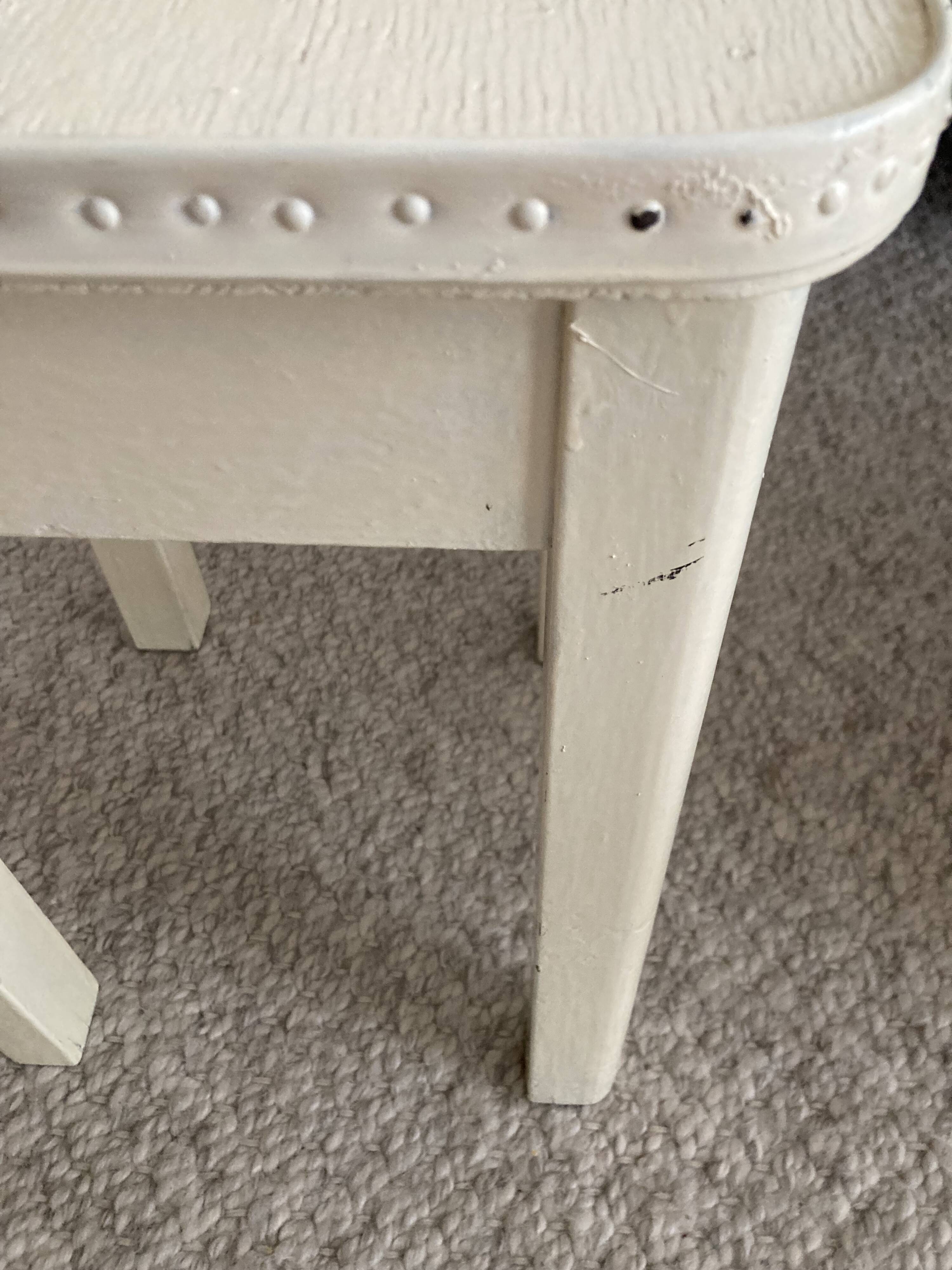 Vintage workshop stool