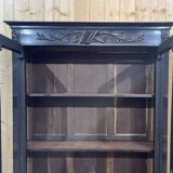 Napoleon III 19th century library in blackened wood