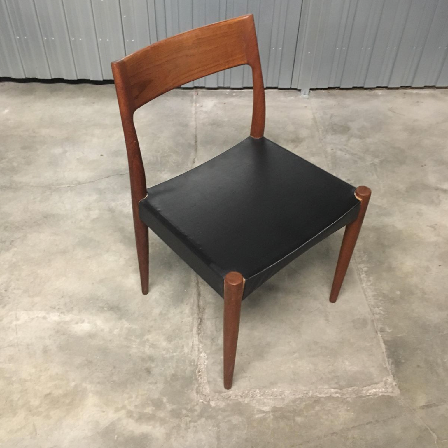 Danish Teak Dining Set by Arne Hovmand Olsen for Mogens Kold, 1950s