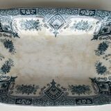 Large rectangular ironstone dish Spring