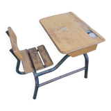 School desk with chair