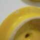 Vintage yellow teapot
