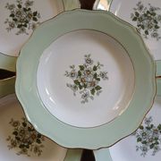 12 antique deep plates "Saint Tropez"