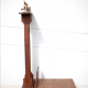 Vintage scale, wood and brass scale, interior decoration, old doctor's scale