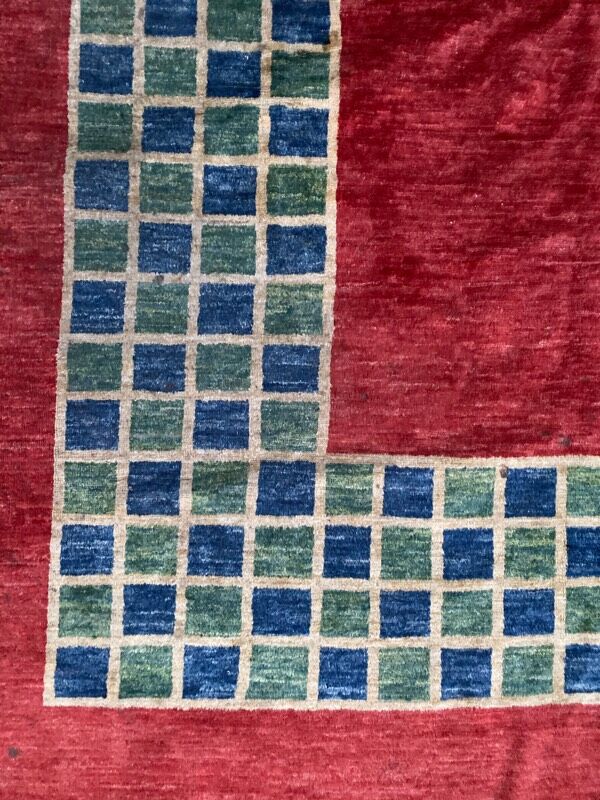 Tapis contemporain design, Gabbeh persan 225x256 cm