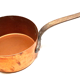 Serie of 4 old copper pans metals Vesoul