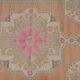 Orange & Beige Turkish Vintage Rug sku 2555