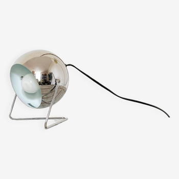 Chrome metal ball lamp