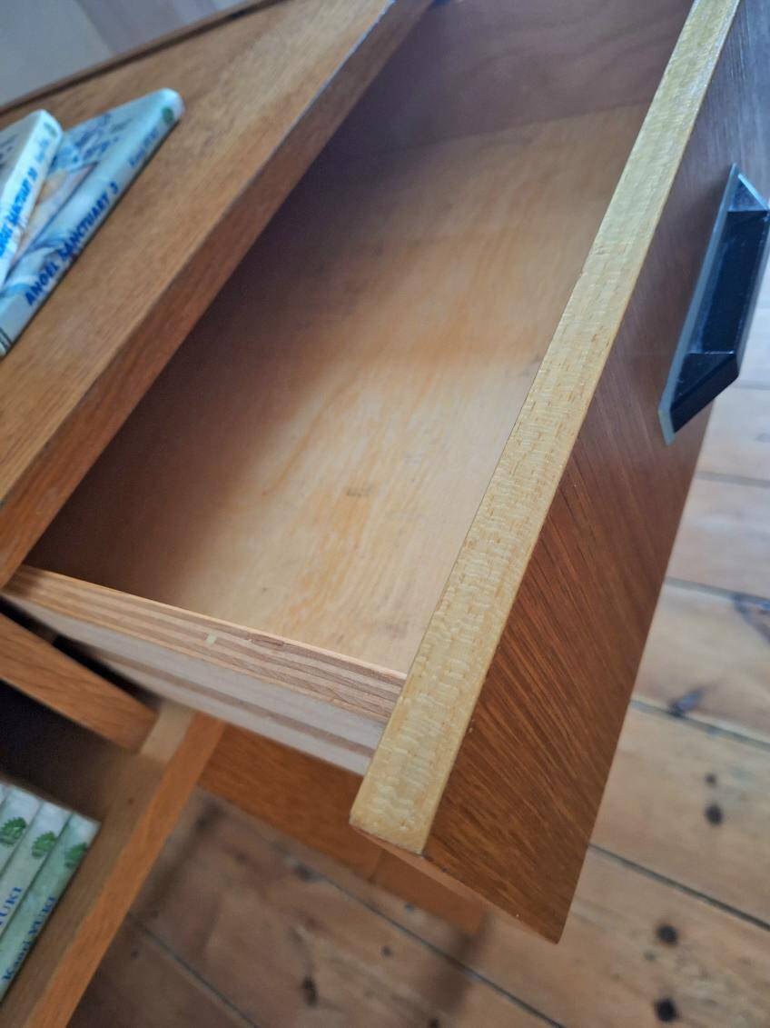 Vintage desk, old furniture