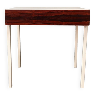 Scandinavian side table or bedside table for Interlubke in rosewood and melamine, design Germany 1970