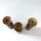 3 Vintage candle holders GDR, Christmas decoration
