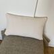Coussin tissu outdoor écru rosé