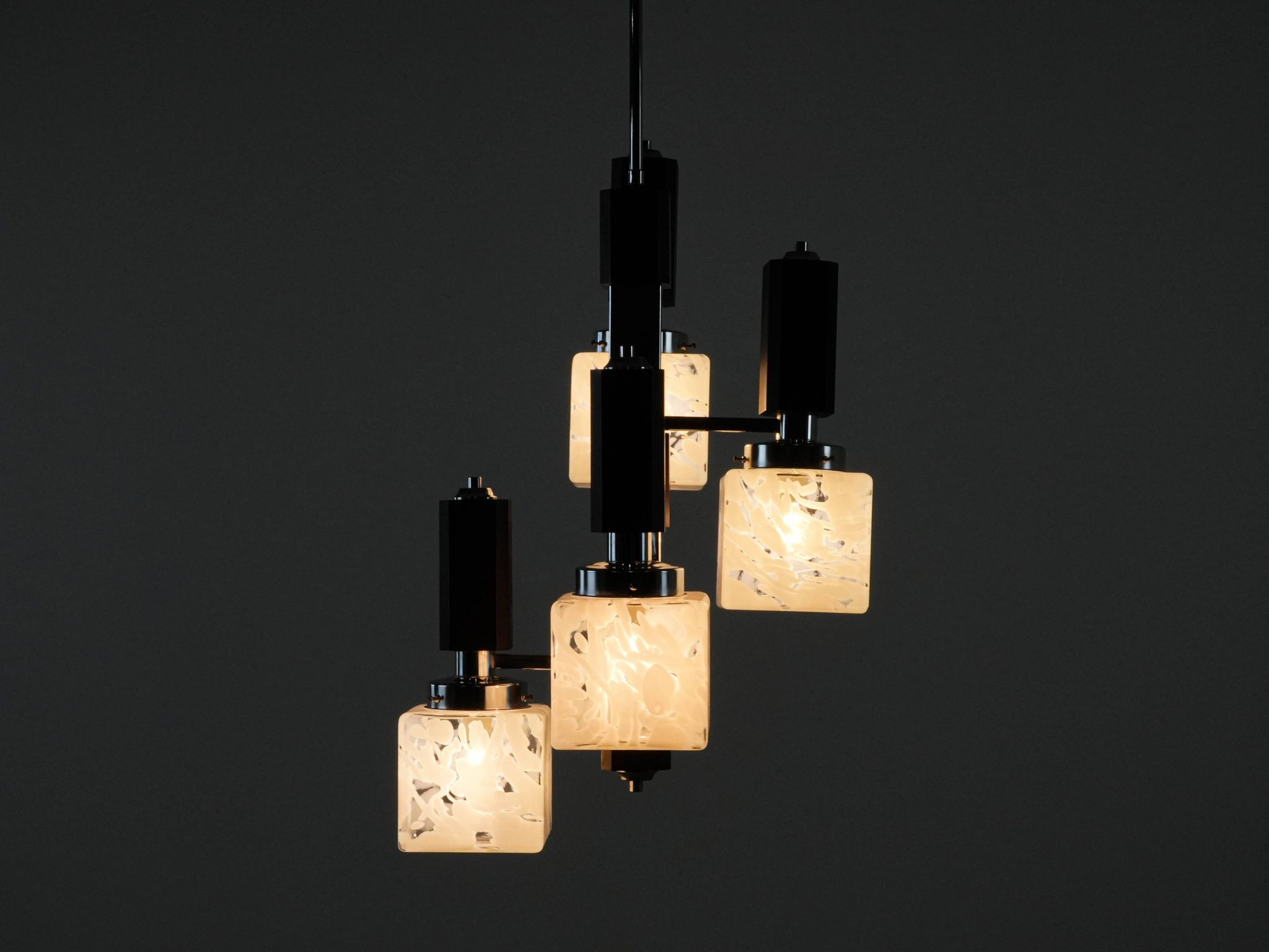 Pendant lamp, Italian design, 1970s, manufactured in Italy