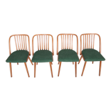 Green Dining Chairs by Antonín Šuman for Ton, 1960