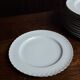 Porcelain dessert plates with cake dish