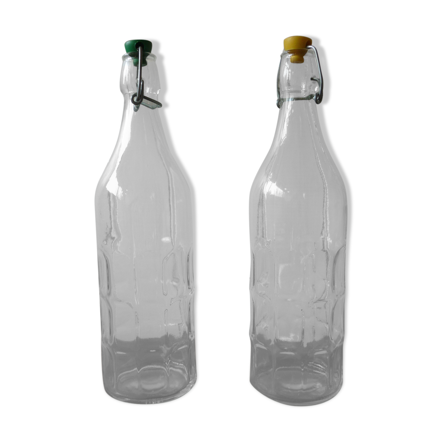 Bouteilles de soda en verre