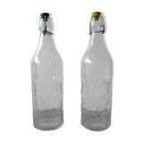 Bouteilles de soda en verre