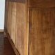 Low sideboard from the beginning of the twentieth century in walnut.
