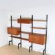 Poul Cadovius wall-unit vintage freestanding
