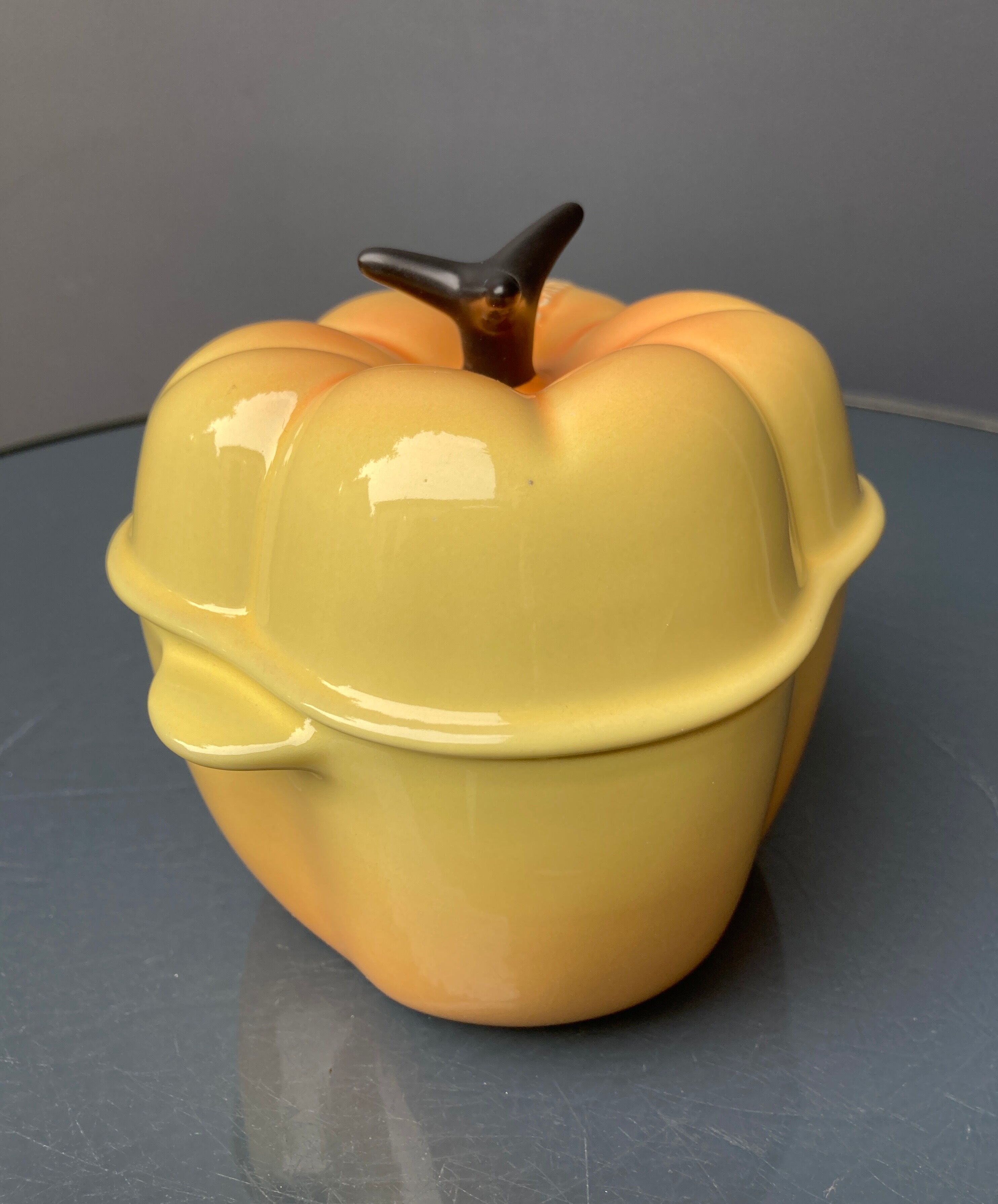 Four Le Creuset ceramic casseroles