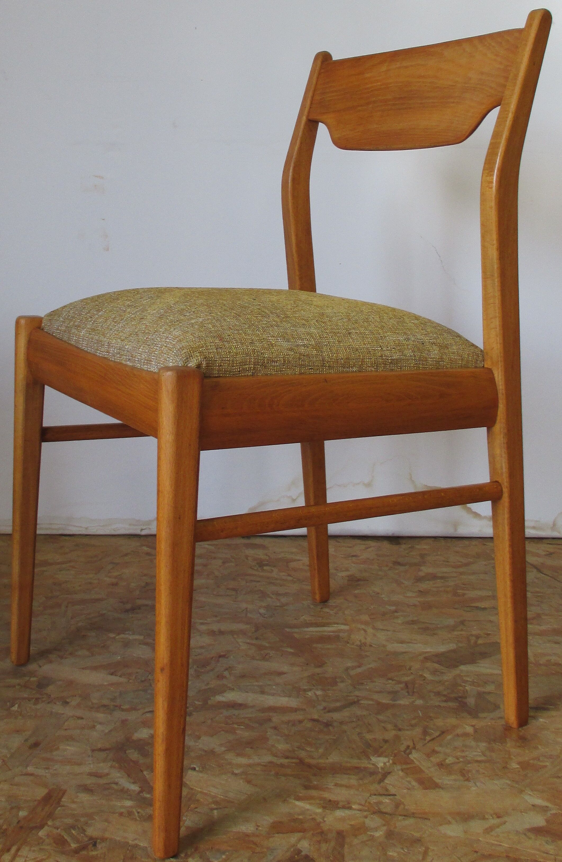 6 Scandinavian chairs 60s in beech Farstrup