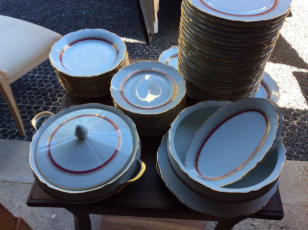 Sologne porcelain service