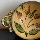 Sampigny les maranges (pottery) - glazed earth ear bowl unique model