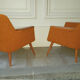 1/2 club chairs original 50s 60s