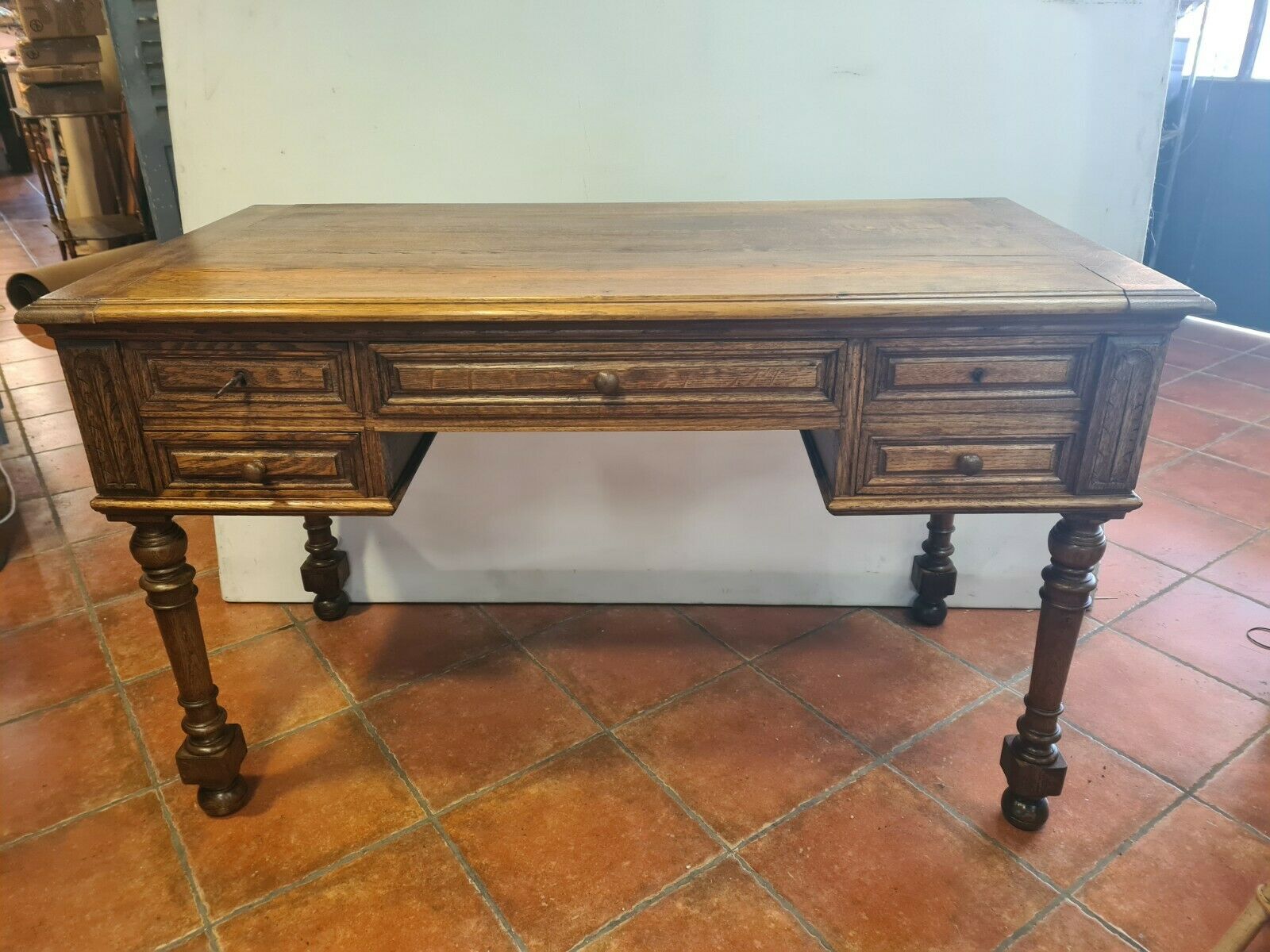 Oak desk