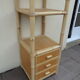 Bamboo and rattan shelf