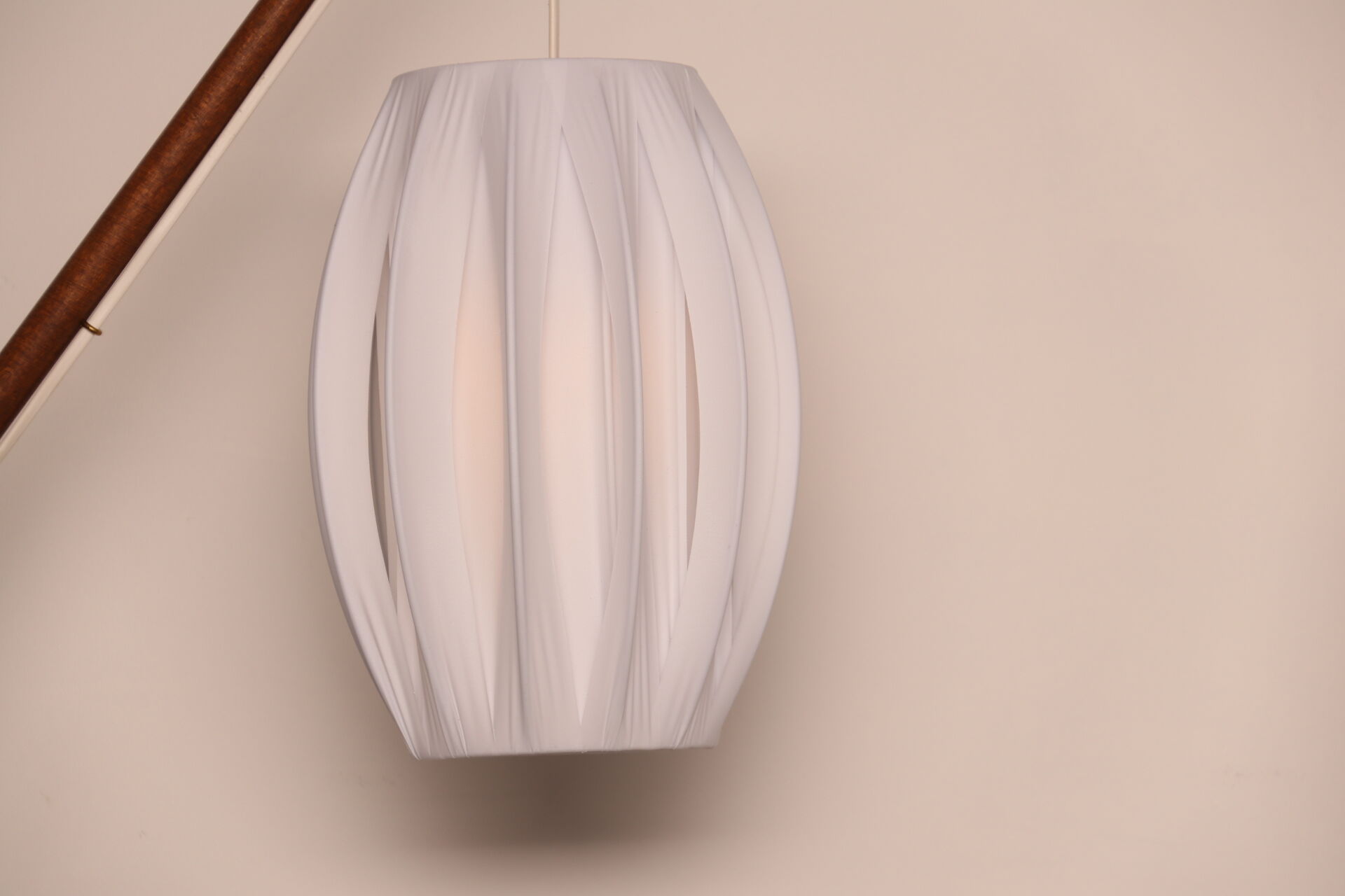 Floor lamp 'Fishing Pole' by Svend Aage Holm Sorensen - Denmark - 1950's