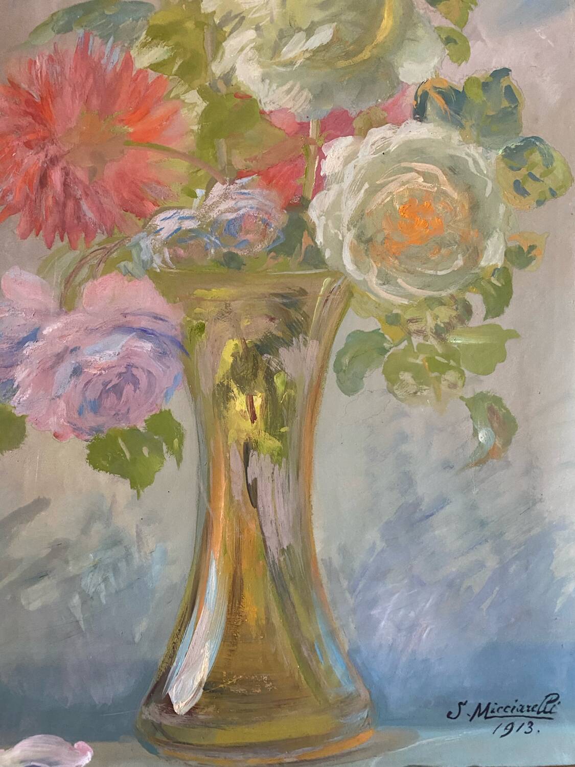 Signed still life from 1913