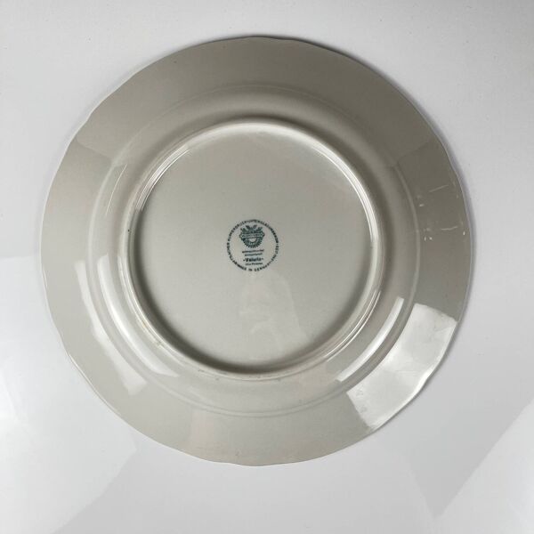 Plat à gateau Villeroy & Boch, modele ''Valeria'', tons rouge
