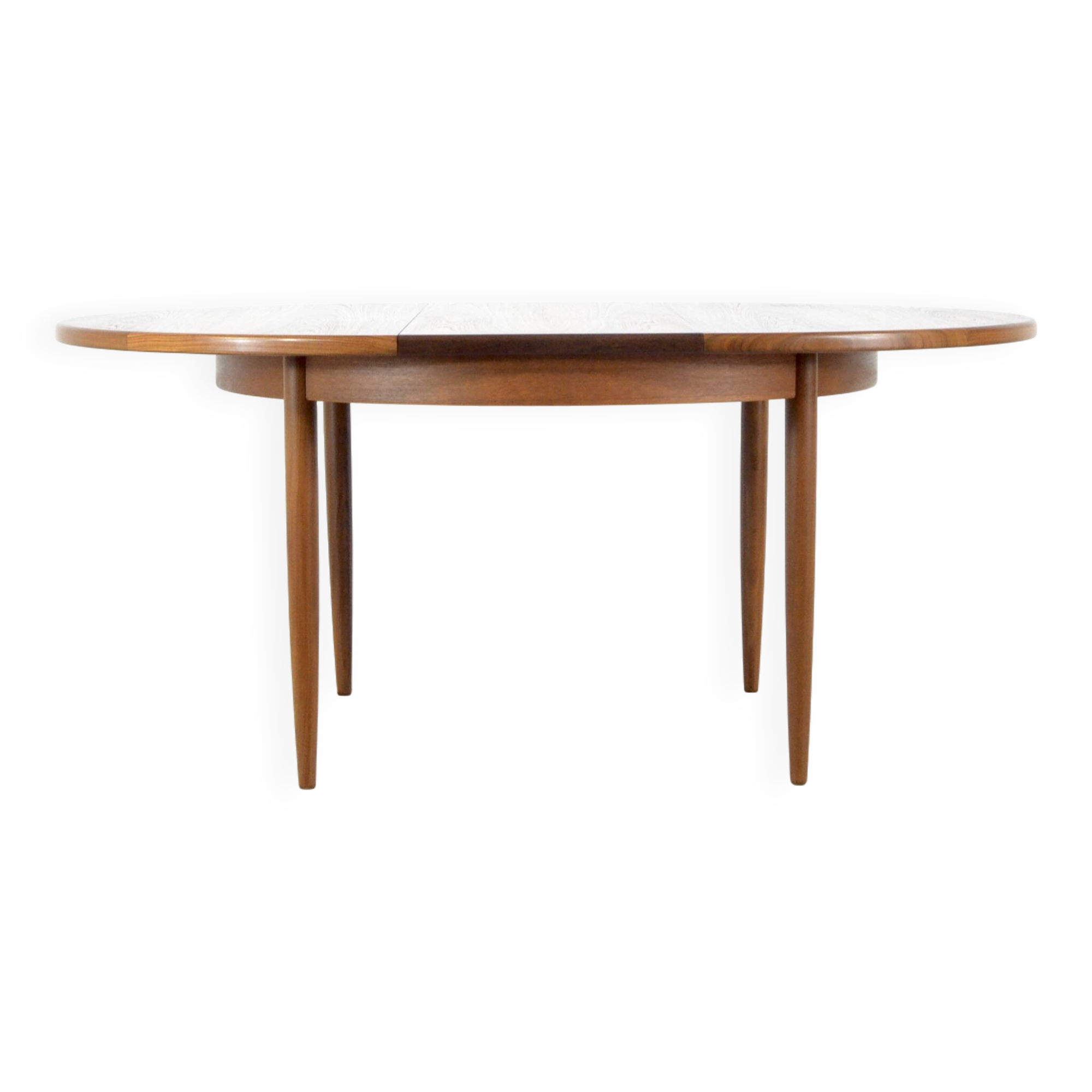 Midcentury Extending Round Teak Table By G Plan. Vintage Modern / Danish St