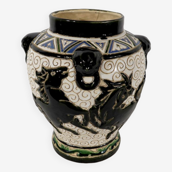 Glazed ceramic vase, china – 2nd part xixth