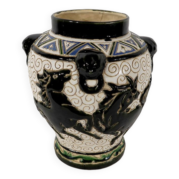 Glazed ceramic vase, china – 2nd part xixth