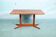Danish design renovated dining table, sixties teak dining