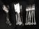 18-piece steel cutlery set