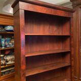 Fine mahogany library of the 1830s Louis-Philippe