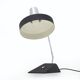 Table lamp in chrome metal and painted black by Seminara, 1960s.