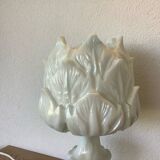 Alabaster lamp depicting an artichoke, 1940s-1950s