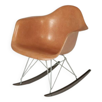 Charles and Ray Eames orange armchair