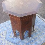 Moorish pedestal table