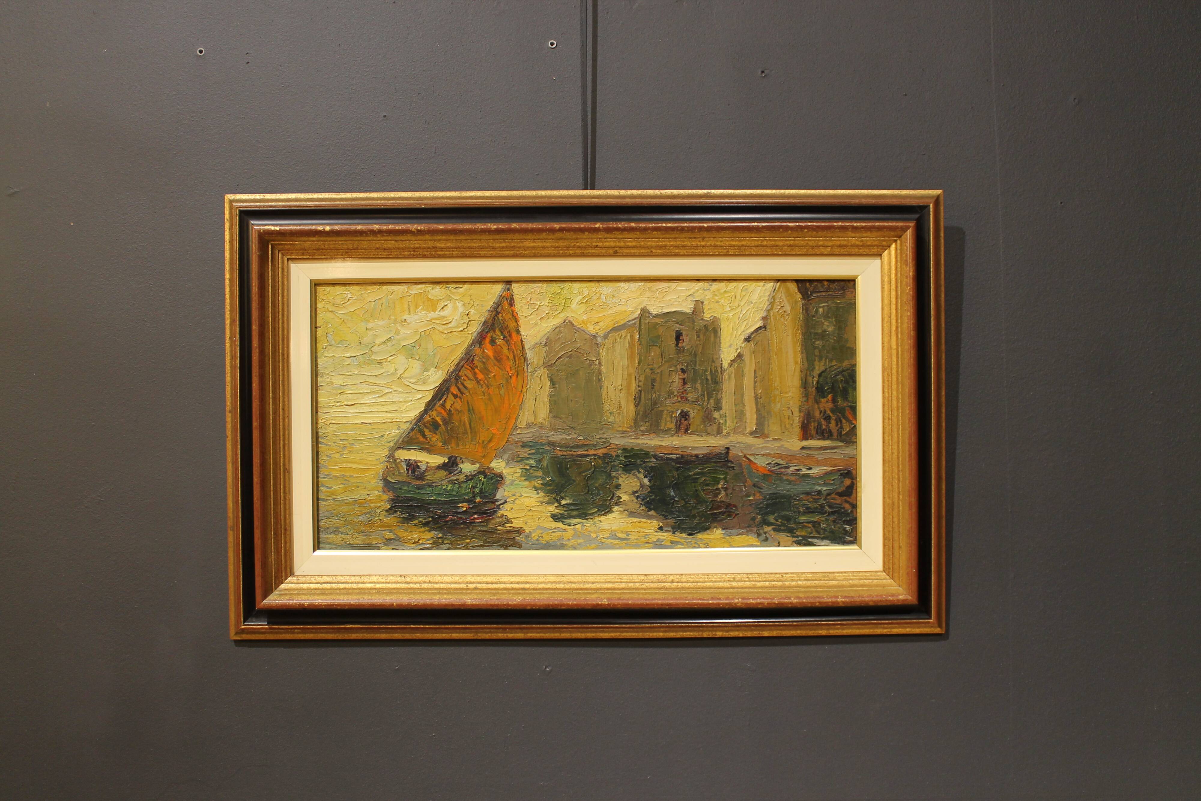 Marine painting by Henri Olive des Martigues