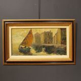 Marine painting by Henri Olive des Martigues