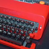 Valentine typewriter by Ettore Sottsass for Olivetti 1969