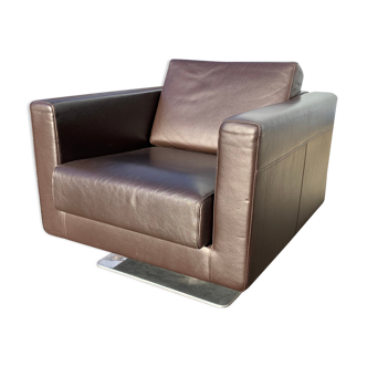 Vitra leather armchair