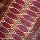 Tapis Vintage Bukhara Ouzbek, Années 1960, Élégance Classique