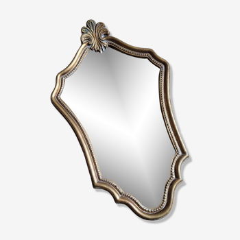 Classic gilded mirror 51x31cm