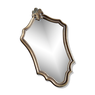 Miroir doré classique 51x31cm